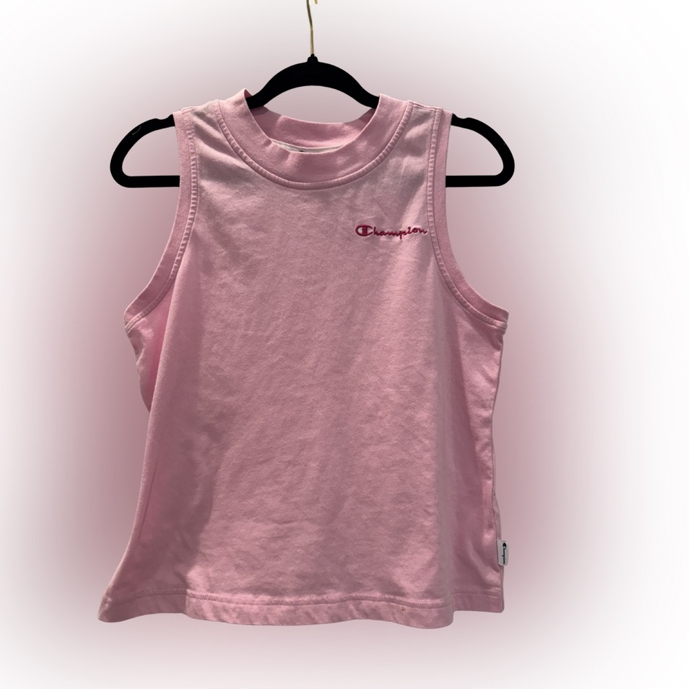 Champion | Womens Light Pink‎ Sleeveless Tank Top- Small